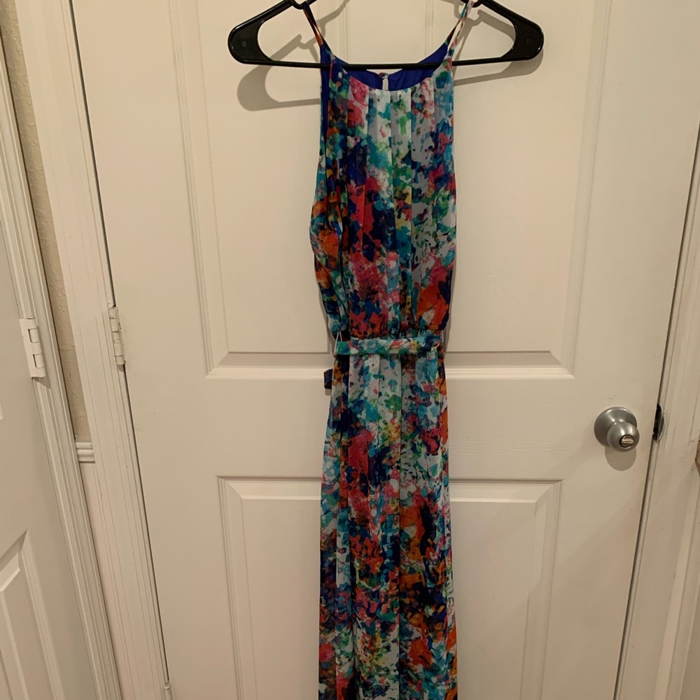 Maxi floral dress